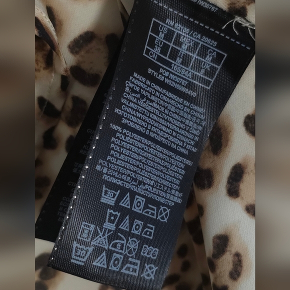 Guess Animal Print Button-Down Shirt - Picture 6 of 8